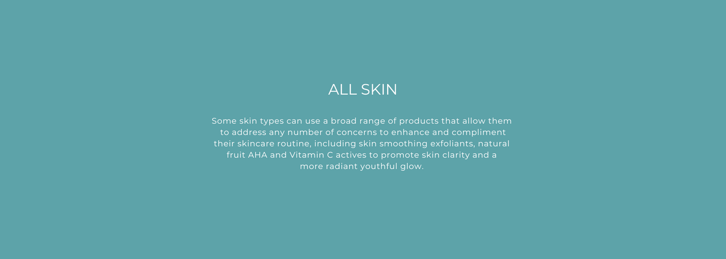 all skin types | natural skincare australia