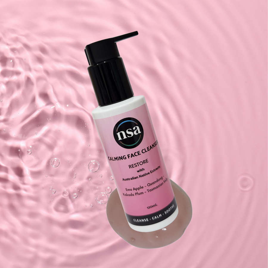calming face cleanser | natural skincare australia