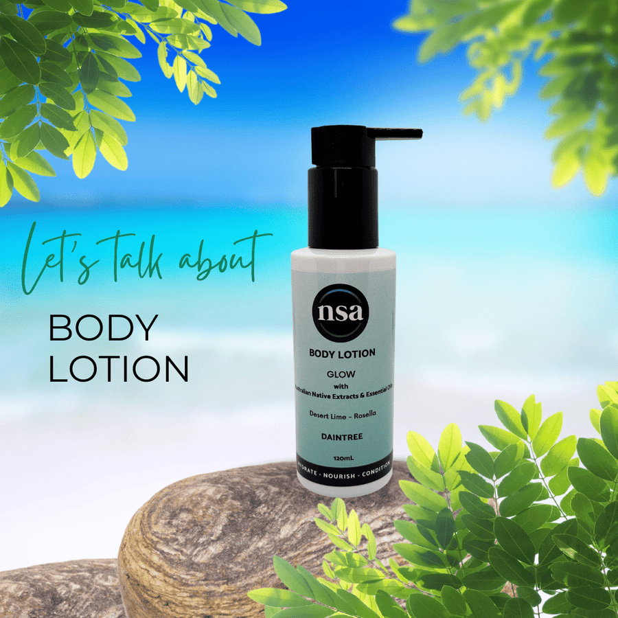 Body Lotion | GLOW - naturalskincare - australia