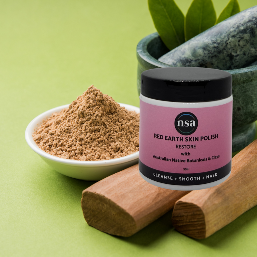 red earth skin polish  | natural skincare australia