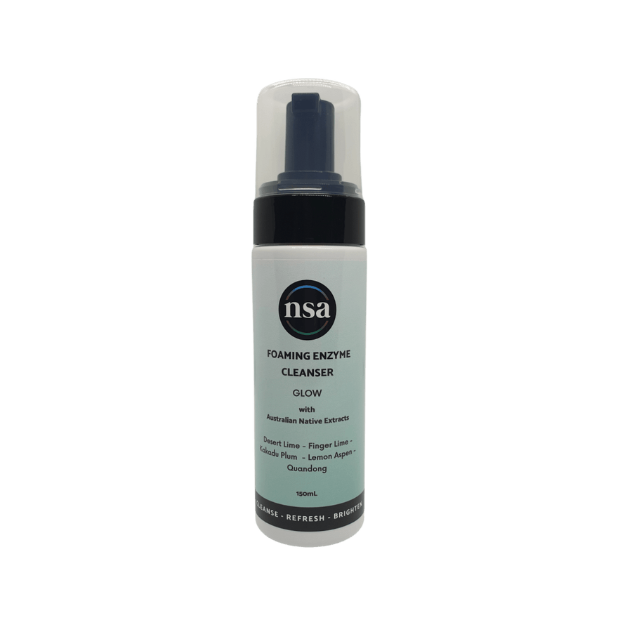 Foaming Enzyme Cleanser / GLOW - naturalskincare-australia