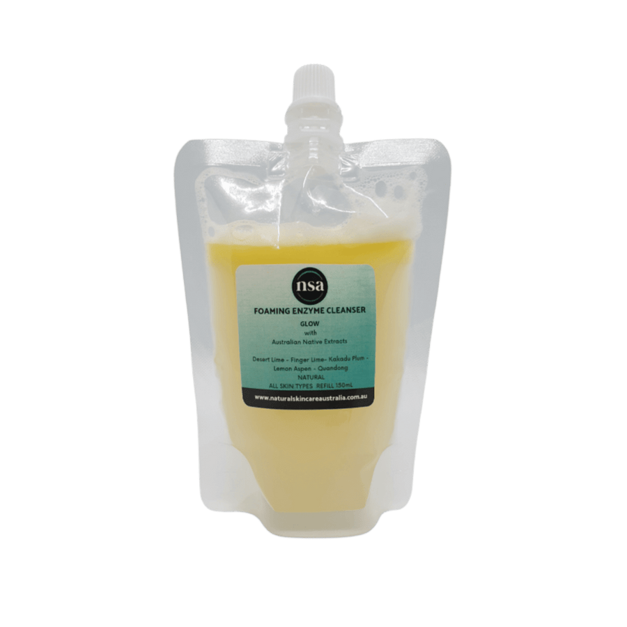 Foaming Enzyme Cleanser / GLOW - naturalskincare-australia