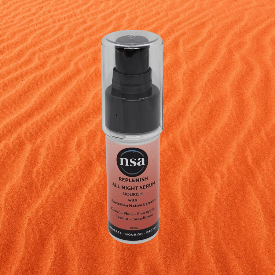 Replenish All Night Serum / NOURISH - naturalskincare-australia