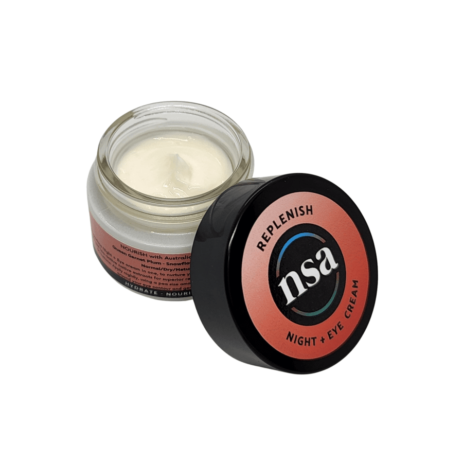 Replenish Night + Eye Cream / NOURISH - naturalskincare-australia